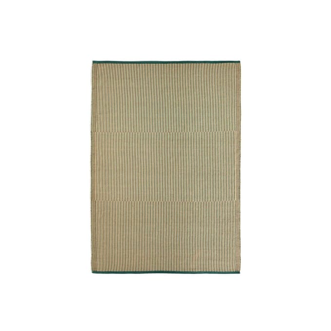 HAY Tapis Tapijt - black&green - 140 x 200 cm