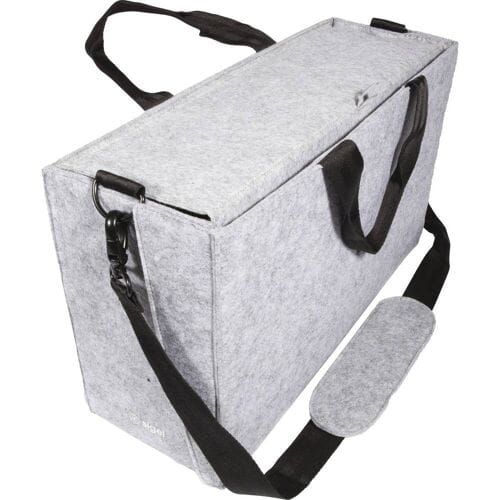 Sigel Desk Sharing Bag Workspace M/L   45 x 28 x 15 cm Laptoptas Geschikt voor max. (laptop): 40,6 cm (16) Lichtgrijs