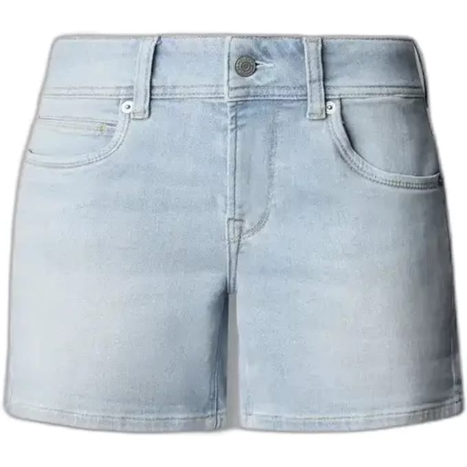 Pepe Jeans Siouxie Regular Fit Korte Jeans Blauw 28 Vrouw