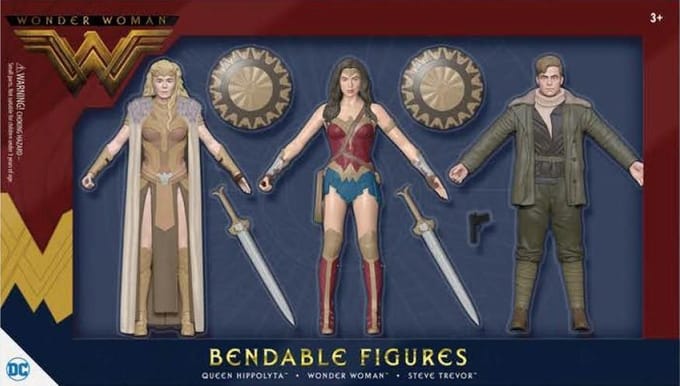 DC Comics: Wonder Woman Movie 3pc. Set