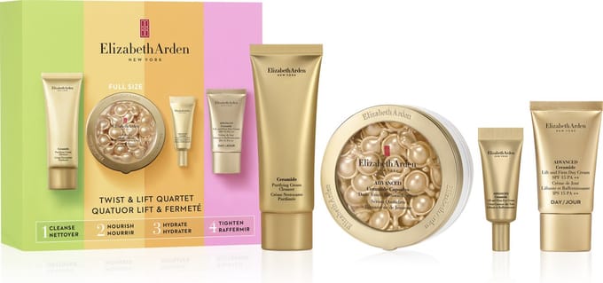 Elizabeth Arden Complete Anti-Age Ceramide Skincare Routine. 108ml.- Gift Box.