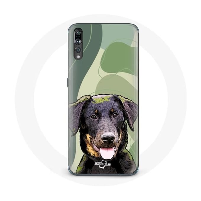 Case voor Samsung galaxy P20 pro Beauceron Zwart hondenras zwart