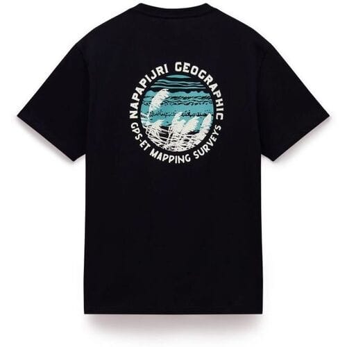 T-shirt Napapijri S-VIGNONI NP0A4ILX-9411 BLACK