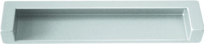 Gamet - Inbouw Deurknop - Chromen Satijn - 128 mm - Zink-Aluminium