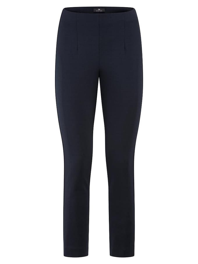 7/8 broek Van Peter Hahn blauw