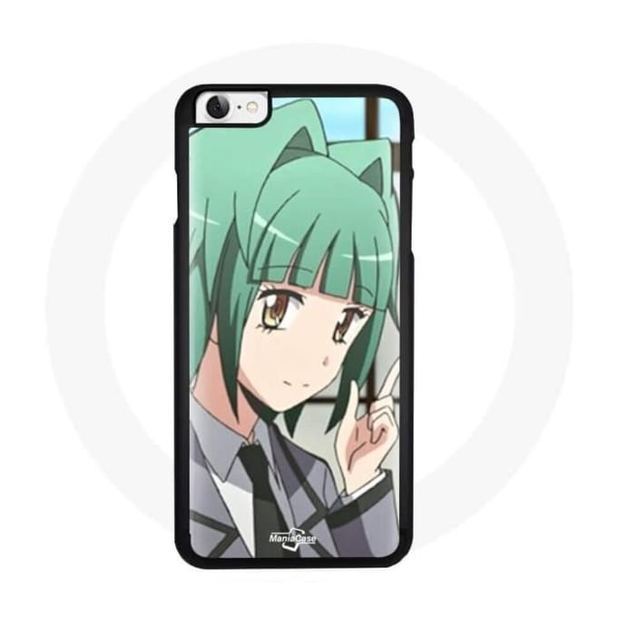 Coque - Chibi - Iphone 7 - Souple - Noir - Anime