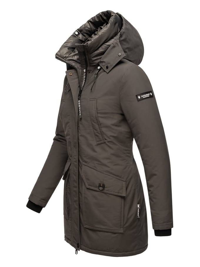 Navahoo dames winterjas Blizzardstorm – Lang, Warm & Functioneel