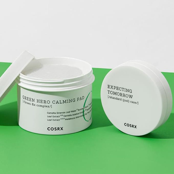 COSRX One Step Green Calming Pad Apaisant Exfoliant 140ml 70 Disques