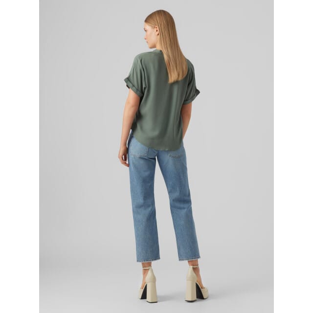 VERO MODA- VMBEAUTY SS TOP WVN NOOS - Heren - T-shirt