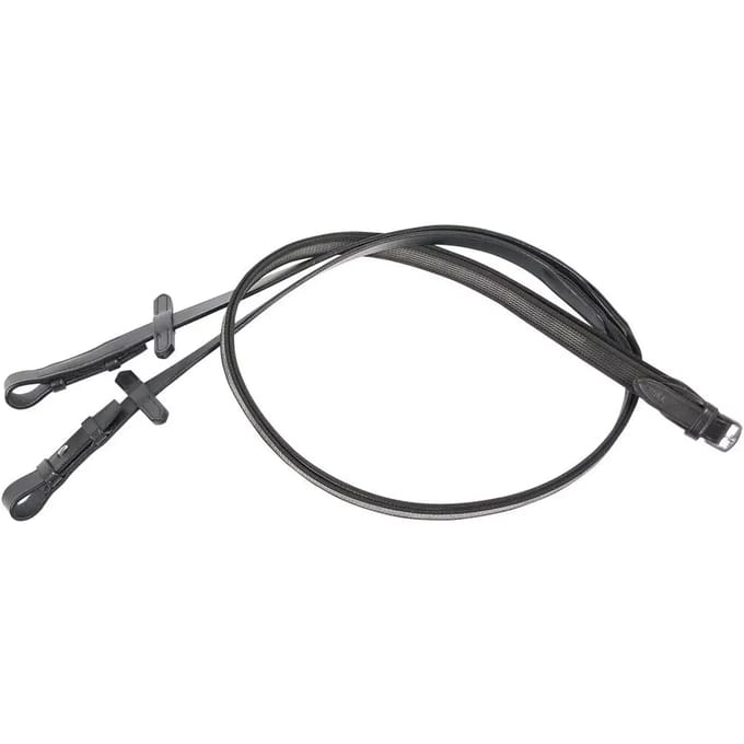 Harry's Horse Teugels supergrip full Black | Zwart | Teugels paard