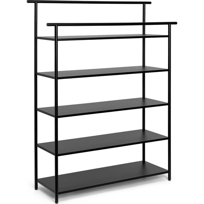 Ferm Living Dora Rek met 5 schappen - zwart