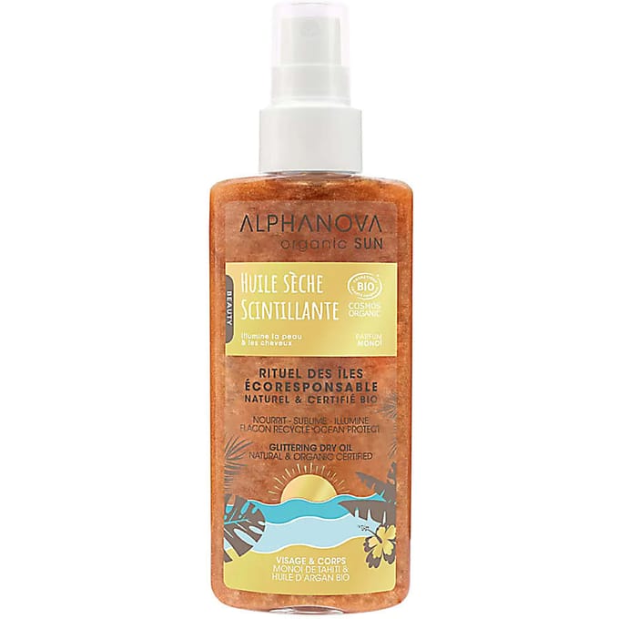 Alphanova Sun BIO Glittering Dry Oil Spray