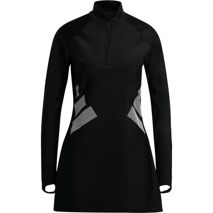 Adidas Performance Big Bars Zwemtop Met Lange Mouwen - Dames - Zwart