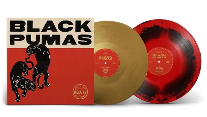 Black Pumas - Black Pumas (Gold & Black/Red 2LP)