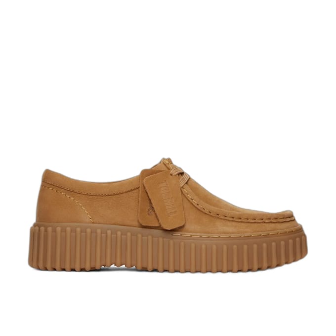 Clarks - TORHILL BEE - Dames veterschoenen - Kleur: Cognac - Maat: 37.5