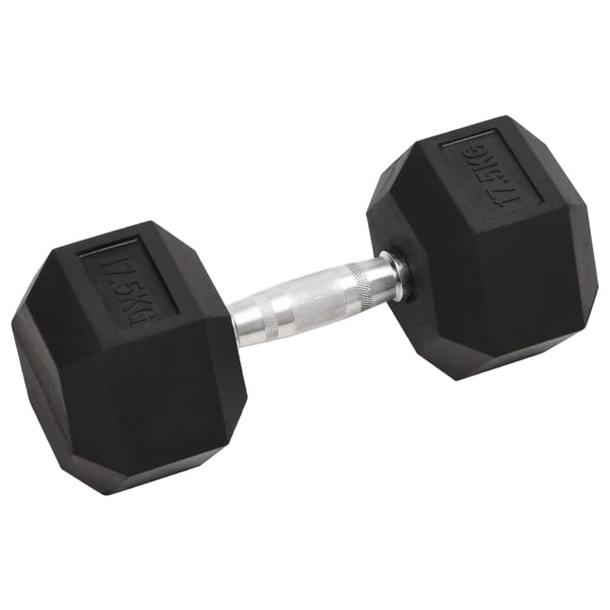 vidaXL - Halters - 17,5 - kg - gietijzer
