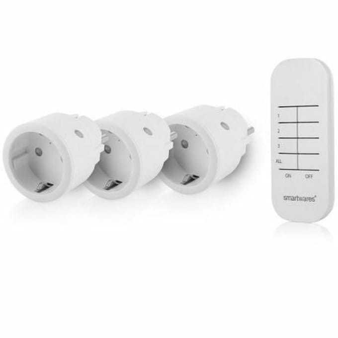 Slim Stopcontact Smartwares SH4-99578