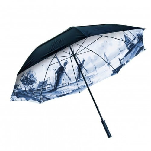 Heinen delfts blauw paraplu delfts blauw