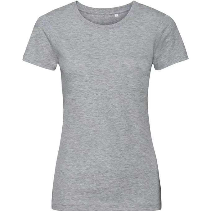 Dames-T-shirt Russell Athletic Pure Organic
