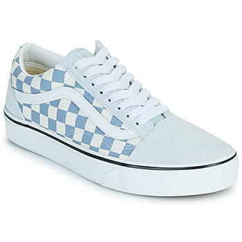 Lage Sneakers Vans Old Skool CHECKERBOARD Dawn Mist