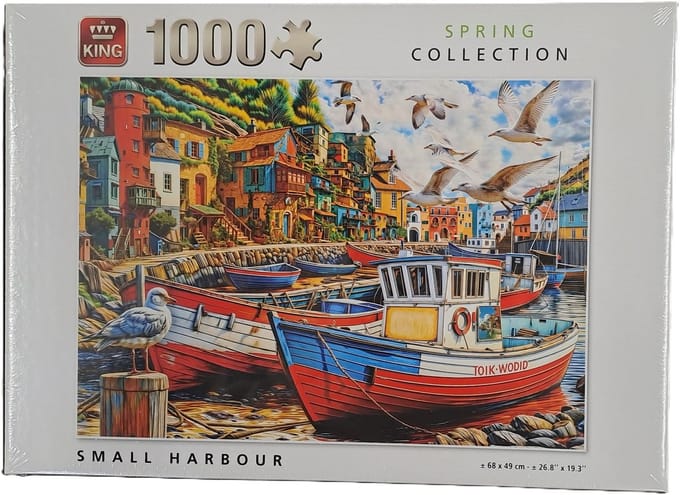 KING Puzzel Small Harbour 1000 stukjes