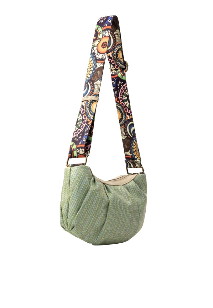 IZIA schoudertas Dames Groen Veelkleurig