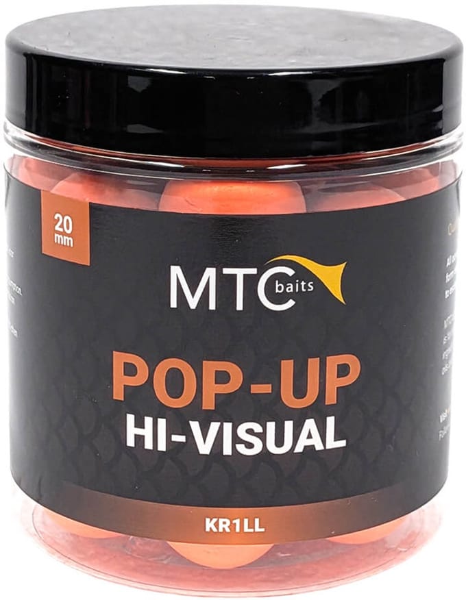 MTC Baits Response Red Pop-Up Hi-Visual - Karperaas - 14 mm