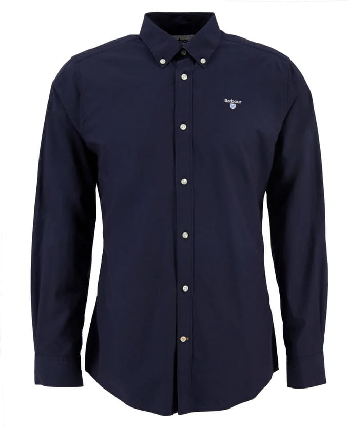 Barbour Treeport Poplin Shirt M