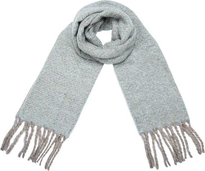 Groene Sjaal Amazing Knit - Wintersjaals - Groen gemêleerd
