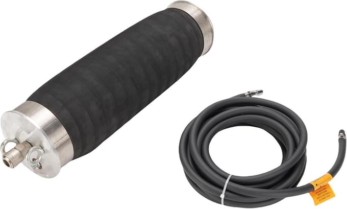 Riooltestplug Opblaasbaar - Testkogelplug - Pijpleiding Testen - Hoge Duurzaamheid - 123 X 475 Cm - Zwart