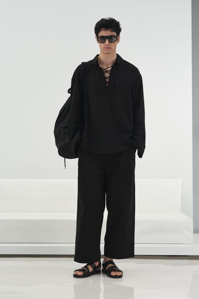Casual Lange Mouw Shirt met Strikdetail