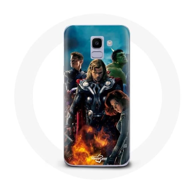 Case voor Samsung Galaxy A8 2018 Avengers superheldenfilm