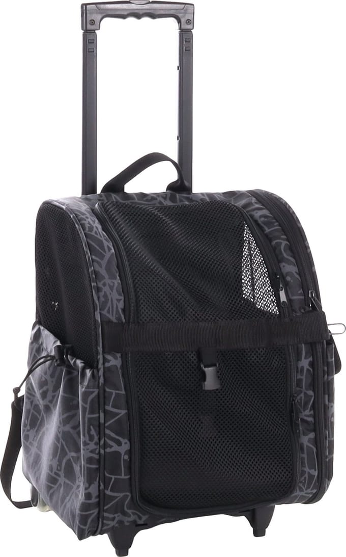 Flamingo Smart City Hondentrolley - Zwart - 32 x 29 x 52 cm