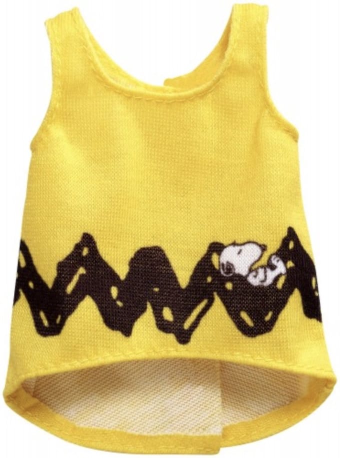 Barbie - Snoopy - Tienerpop - Shirt - Geel