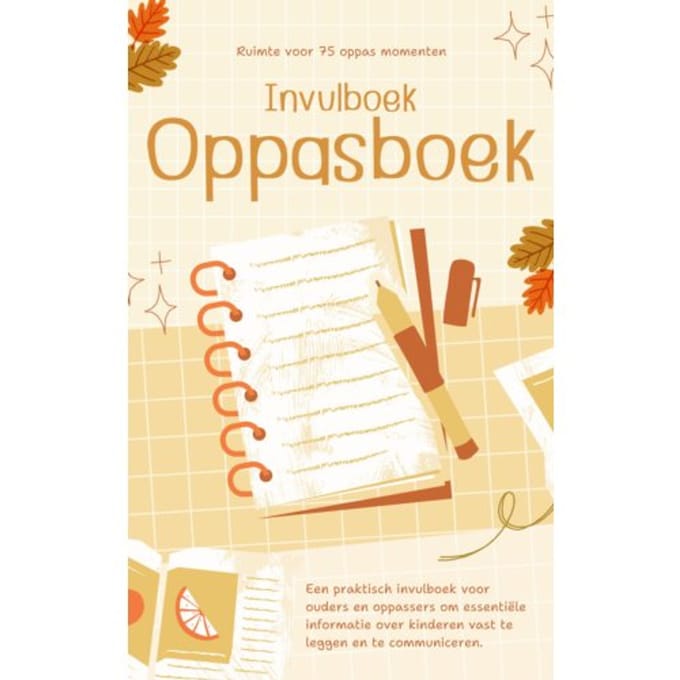 Oppasboek Invulboek - Andries B.V.