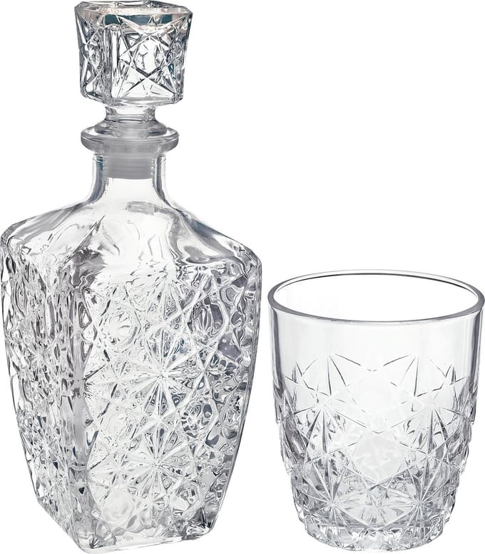 Bormioli Rocco Dedalo Whiskeyset - 7-delig - Glas