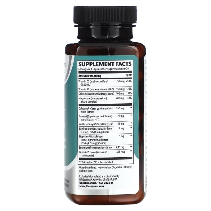 Bone Densi-T, Osteo Support, 120 Veggie Capsules