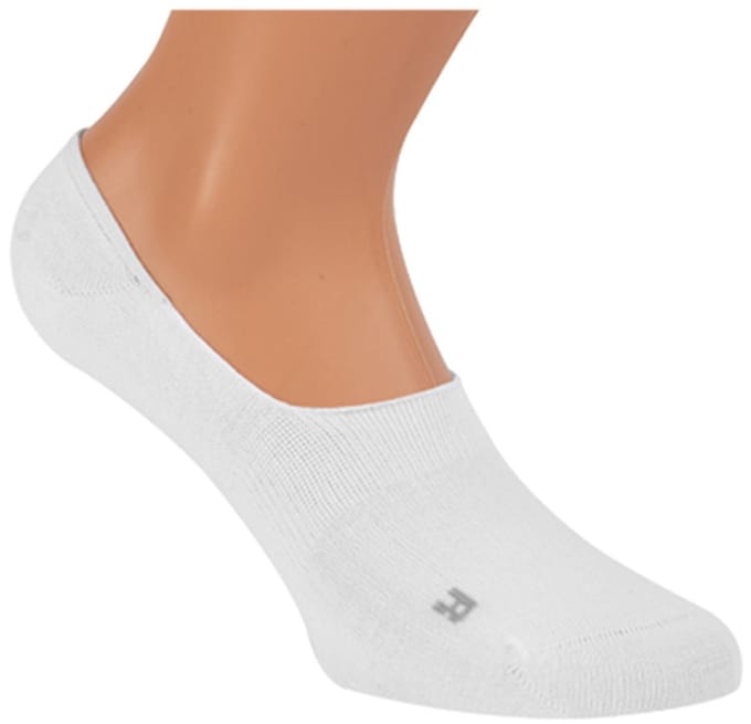 Boru Bamboo - Footies - Wit - 41-46 - Bamboe Sokken - Onzichtbaar - Naadloos - Ademend - Dames - 2335