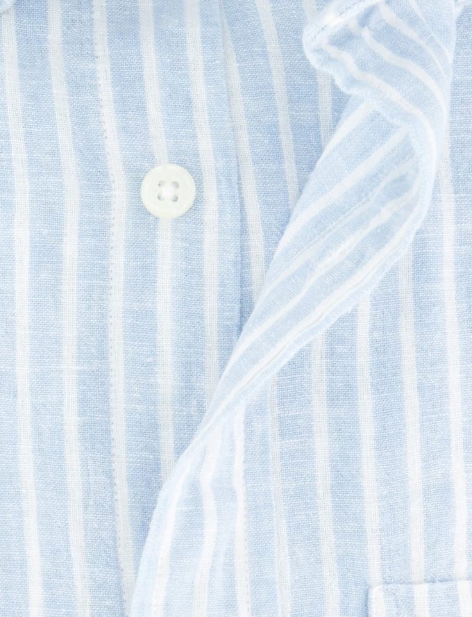 Gant casual overhemd lichtblauw