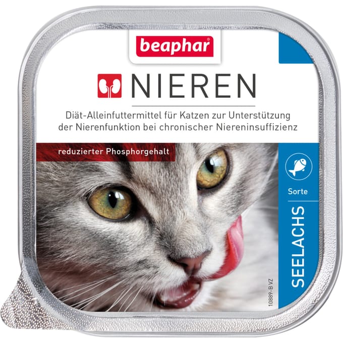 12x100g Nierdieet Koolvis Beaphar Kattenvoer