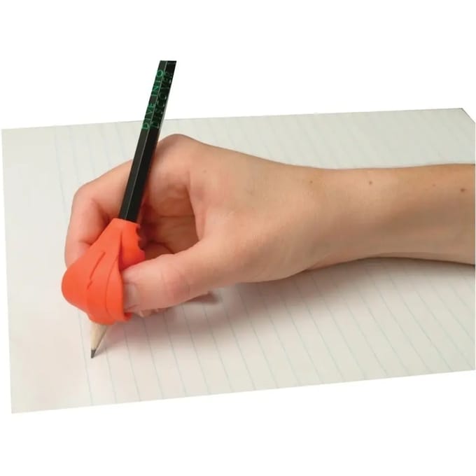Megaform potloodgreep Set van 12 Grotto Grips - ergonomische schrijfaccessoire.