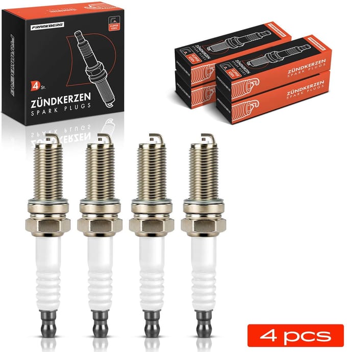Frankberg 4x bougie voor Husqvarna Fe 390 2009-2012 Fe 450 2014-2016