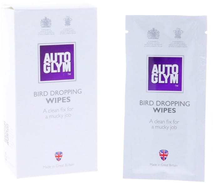 AUTOGLYM Bird dropping wipes