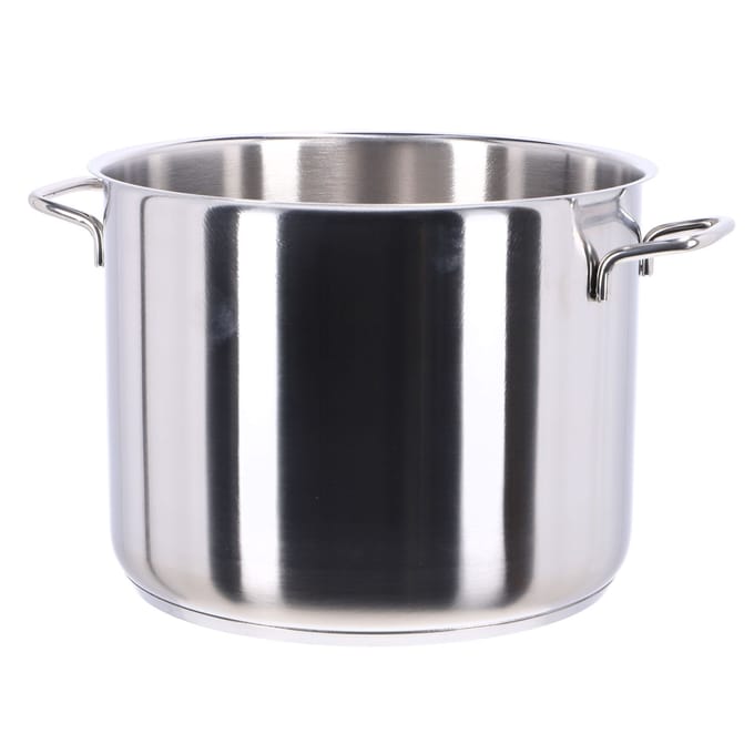 Excellent Houseware Kookpan/Soeppan met deksel - RVS/glas - 9L - D24 x H20 cm - alle warmtebronnen