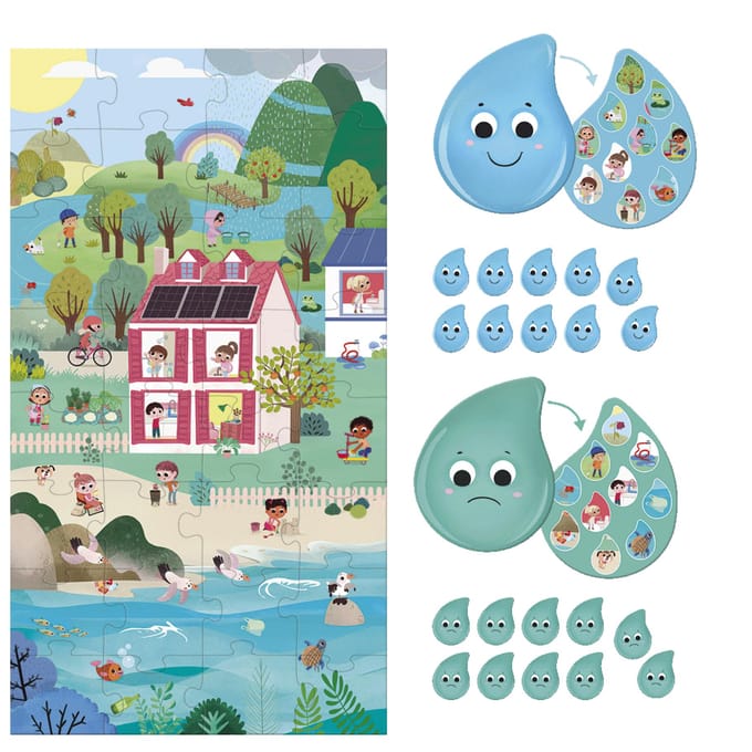 Jumbo - Ik Leer - Geef Om De Planeet Water - Educatief Spel - Vanaf 4 jaar