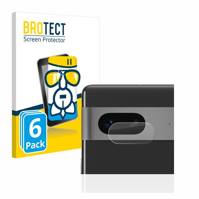 Screenprotector 6 Stuks voor Google Pixel 7 (ALLEEN Camera Lens) Beschermglas transparant