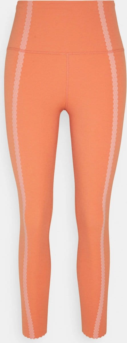 Nike Performance LUXE EYLET 7/8 Yoga Legging - Oranje - Maat M