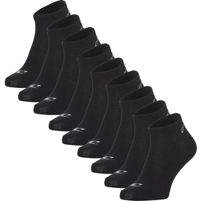 O'Neill Heren / Dames Sneakersokken 9-Pack Zwart - Maat 35-38