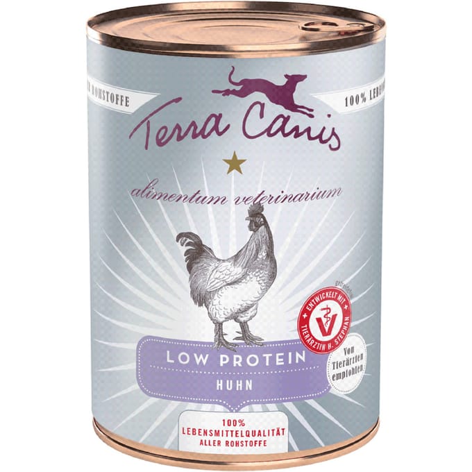 Terra Canis Alimentum Veterinarium Low Protein 6 x 400 g - Kip