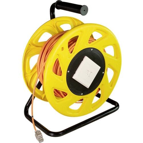 Cat 6A S/FTP netwerkkabel op mobiele haspel 60 Meter - Netwerkkabel - Computerkabel - Kabel
